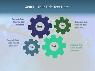 Red Sea Scuba Diving Tropical Climate PowerPoint Template