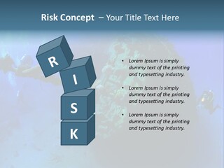 Red Sea Scuba Diving Tropical Climate PowerPoint Template