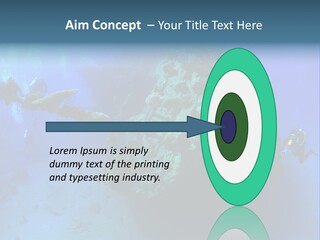 Red Sea Scuba Diving Tropical Climate PowerPoint Template