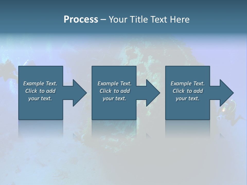 Red Sea Scuba Diving Tropical Climate PowerPoint Template