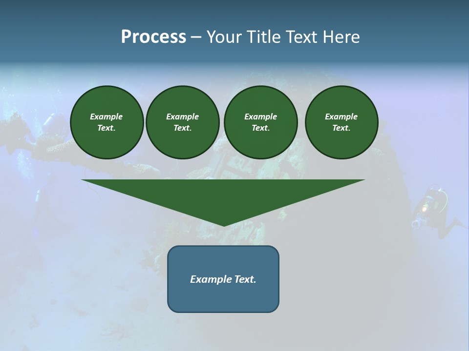 Red Sea Scuba Diving Tropical Climate PowerPoint Template