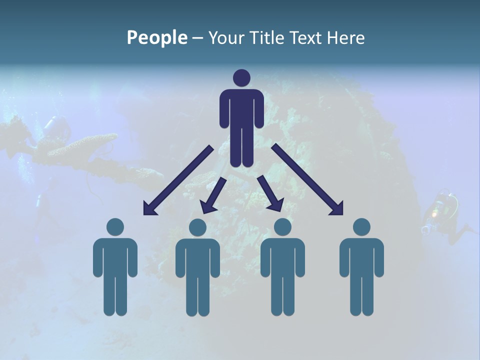 Red Sea Scuba Diving Tropical Climate PowerPoint Template