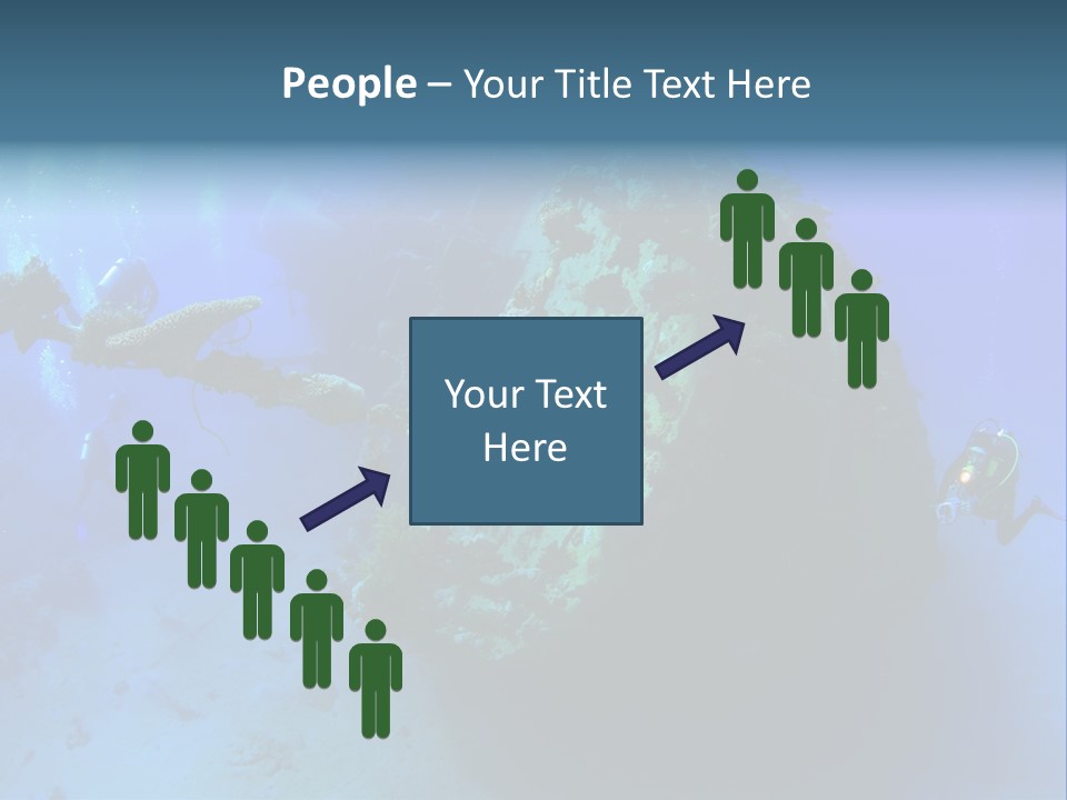 Red Sea Scuba Diving Tropical Climate PowerPoint Template