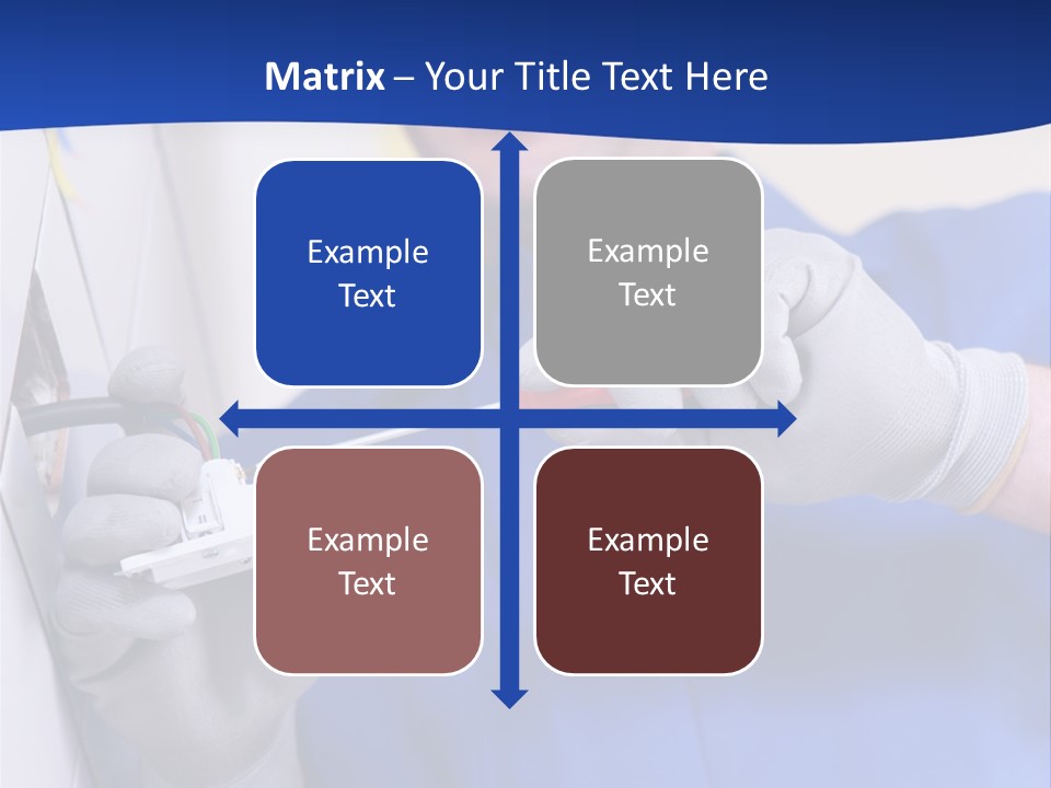 Tools Renovation Wiring PowerPoint Template