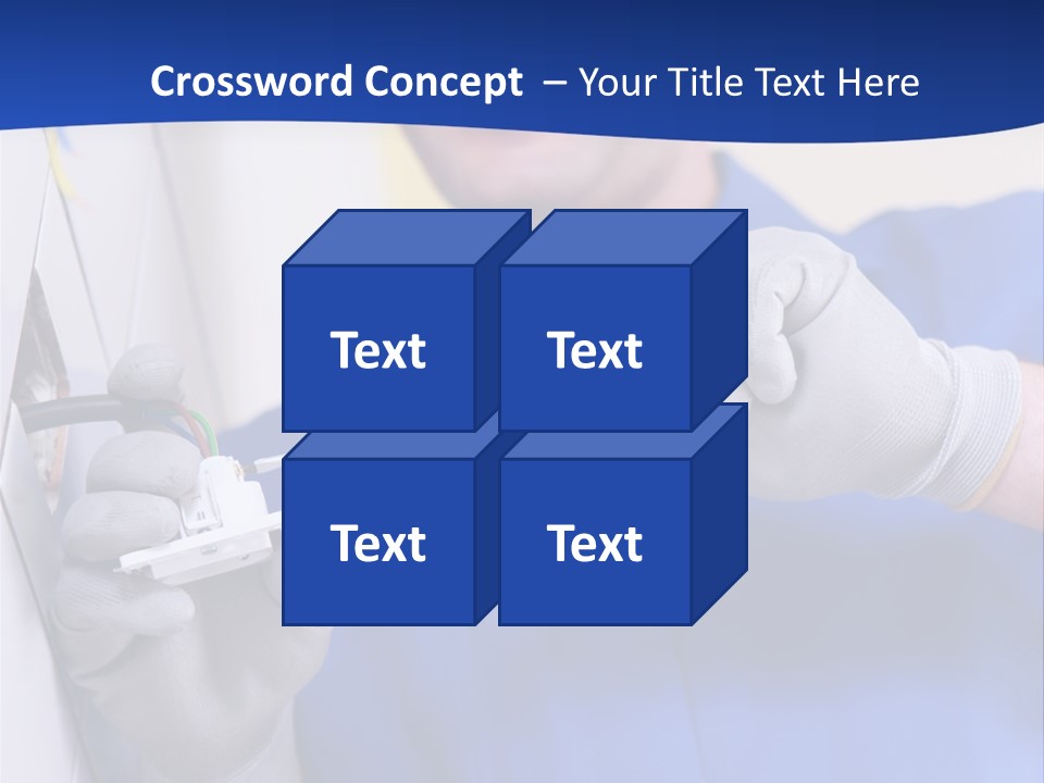 Tools Renovation Wiring PowerPoint Template