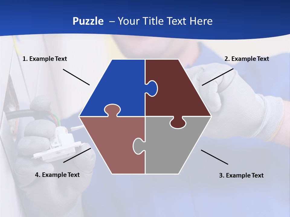 Tools Renovation Wiring PowerPoint Template