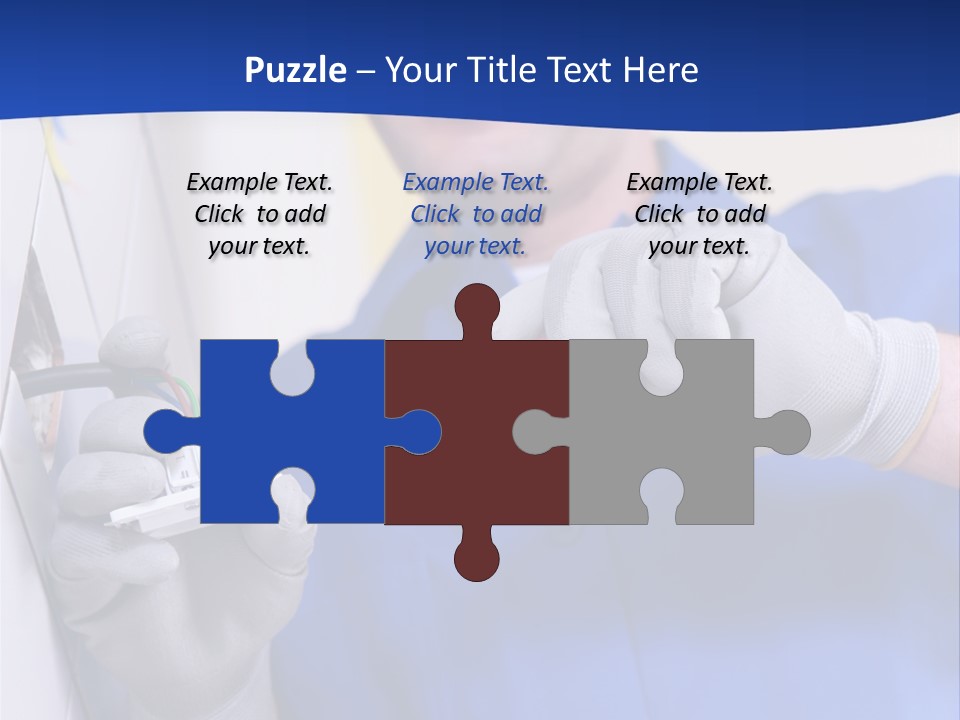 Tools Renovation Wiring PowerPoint Template