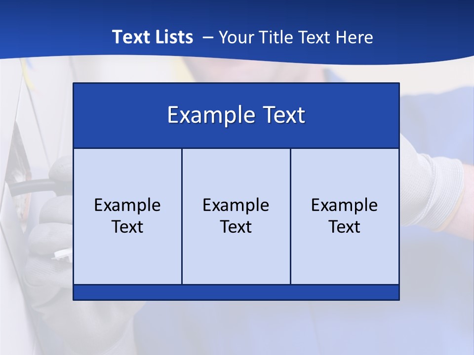 Tools Renovation Wiring PowerPoint Template