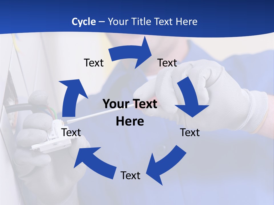 Tools Renovation Wiring PowerPoint Template