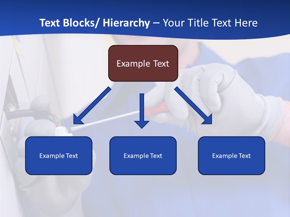 Tools Renovation Wiring PowerPoint Template