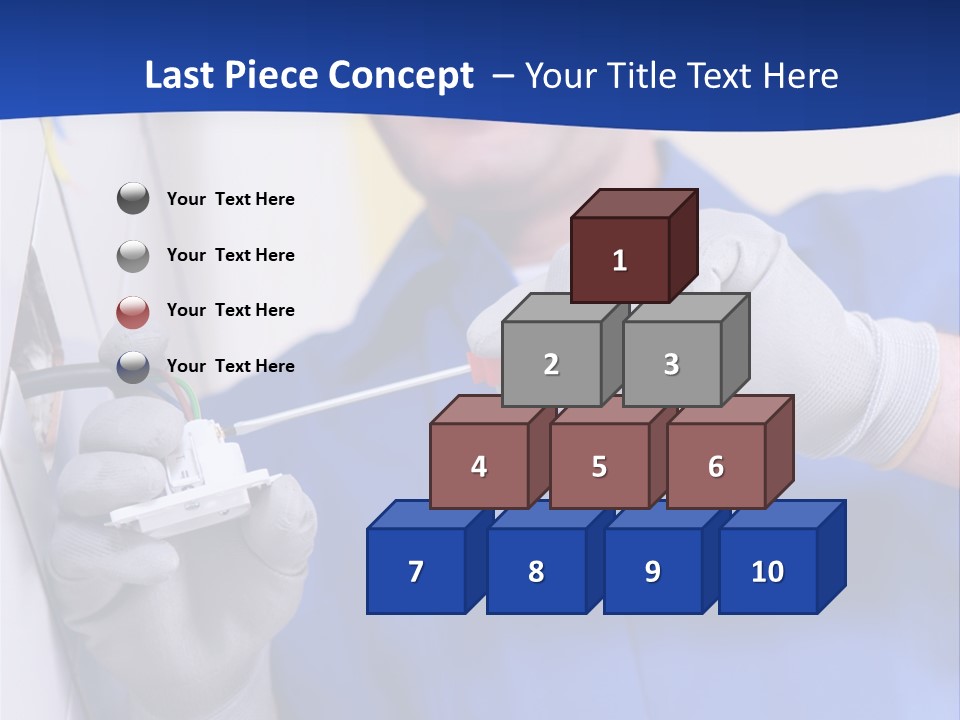 Tools Renovation Wiring PowerPoint Template