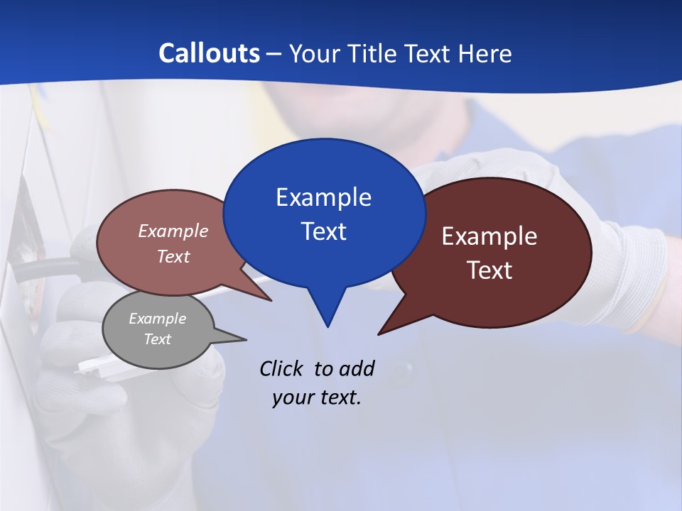 Tools Renovation Wiring PowerPoint Template
