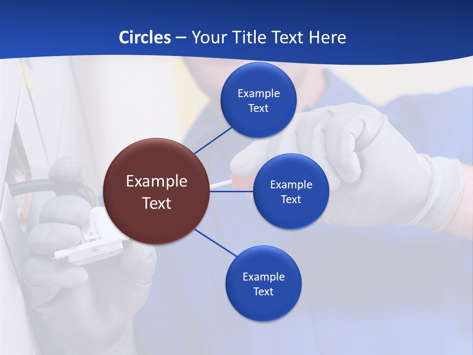 Tools Renovation Wiring PowerPoint Template