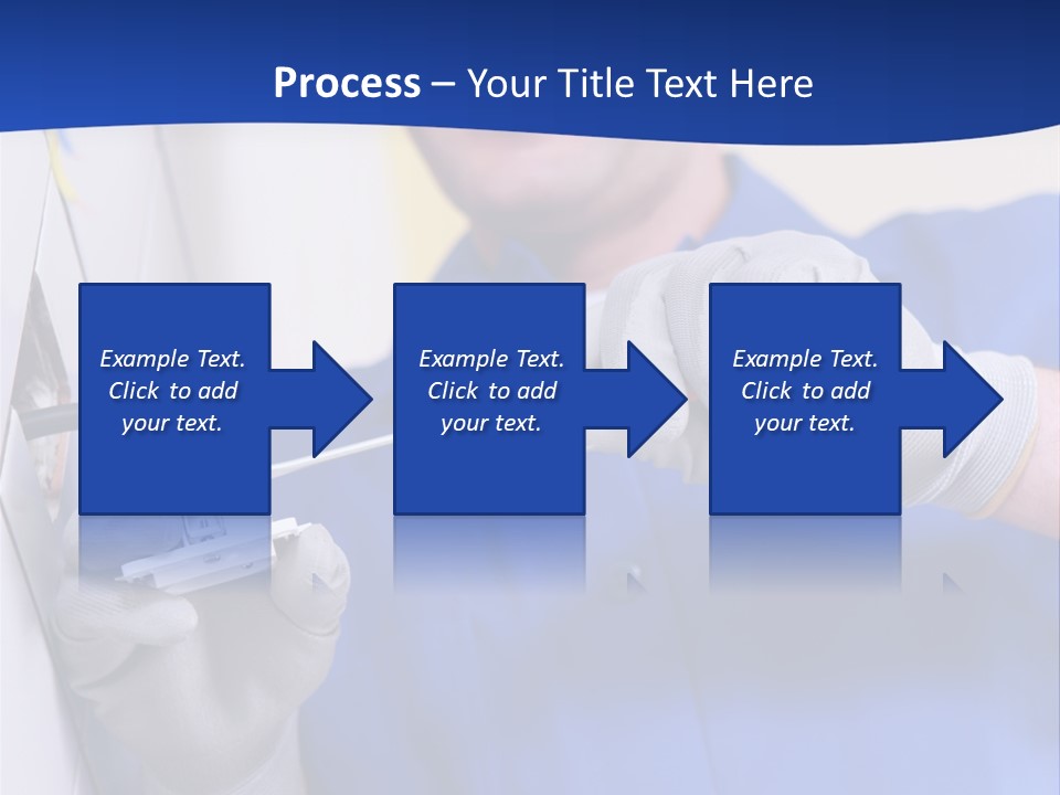 Tools Renovation Wiring PowerPoint Template
