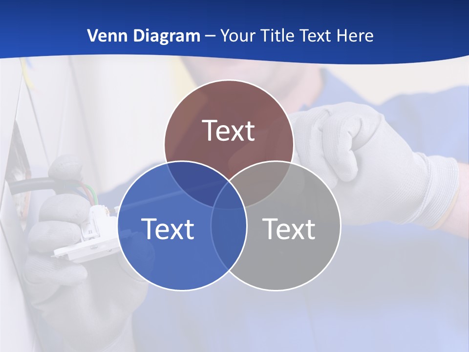 Tools Renovation Wiring PowerPoint Template