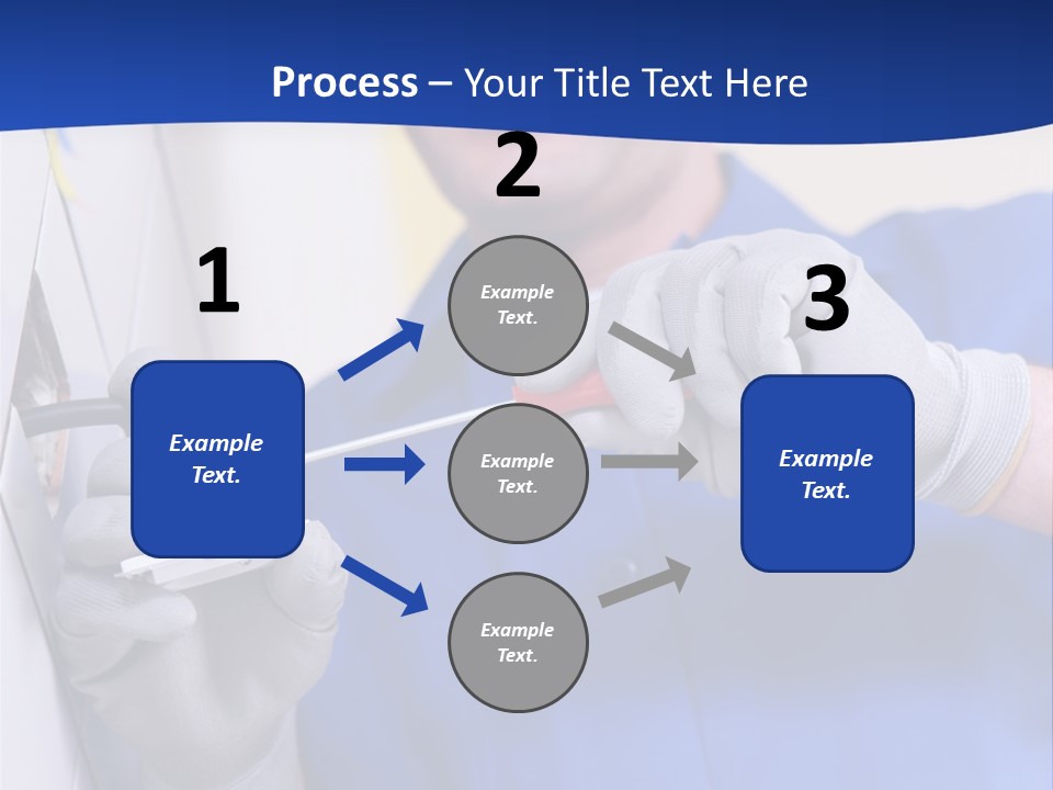 Tools Renovation Wiring PowerPoint Template
