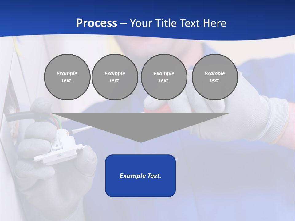 Tools Renovation Wiring PowerPoint Template
