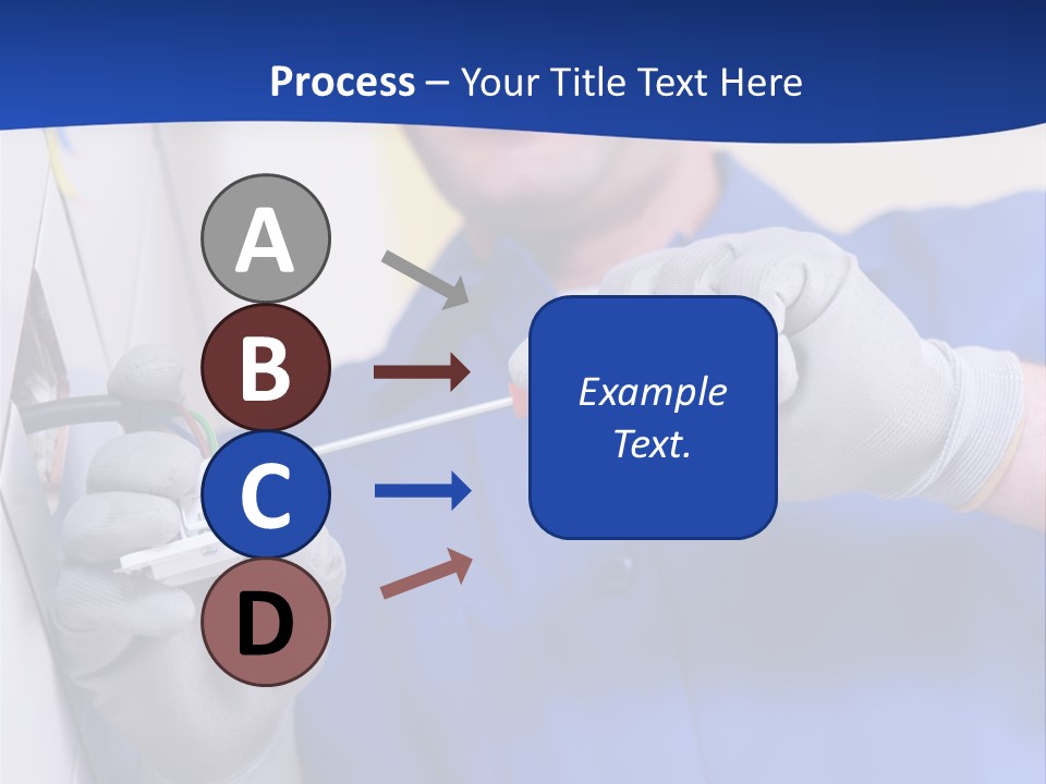 Tools Renovation Wiring PowerPoint Template