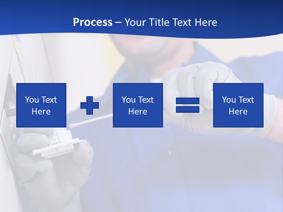 Tools Renovation Wiring PowerPoint Template