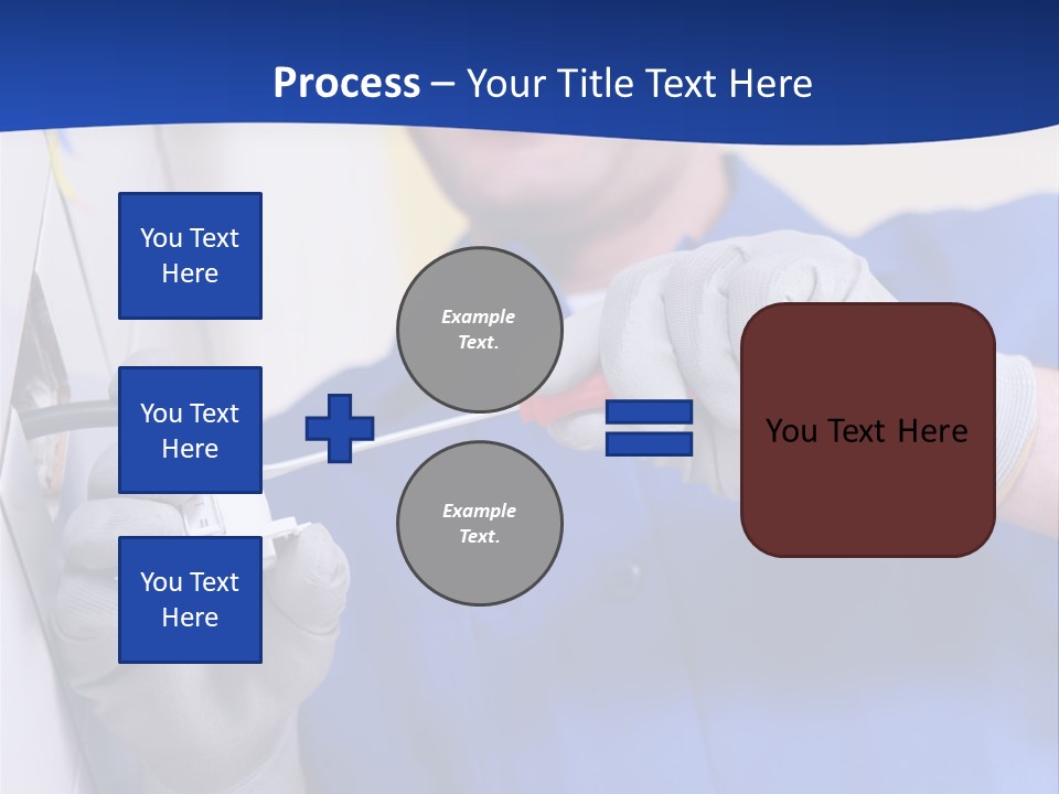 Tools Renovation Wiring PowerPoint Template