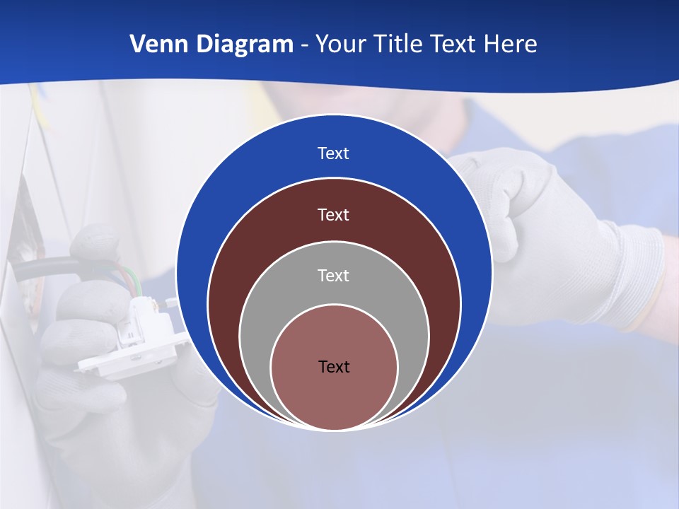 Tools Renovation Wiring PowerPoint Template