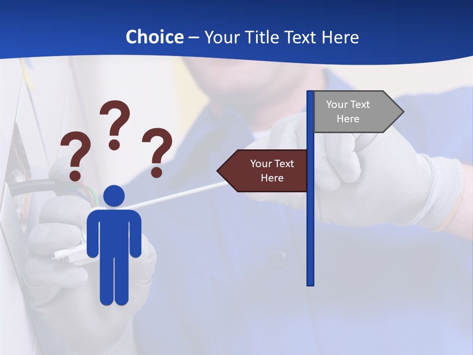 Tools Renovation Wiring PowerPoint Template