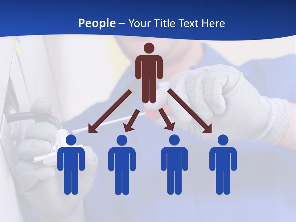 Tools Renovation Wiring PowerPoint Template