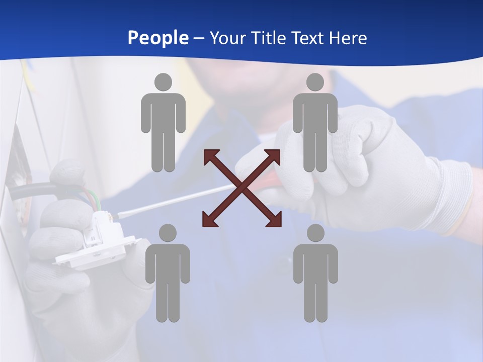 Tools Renovation Wiring PowerPoint Template