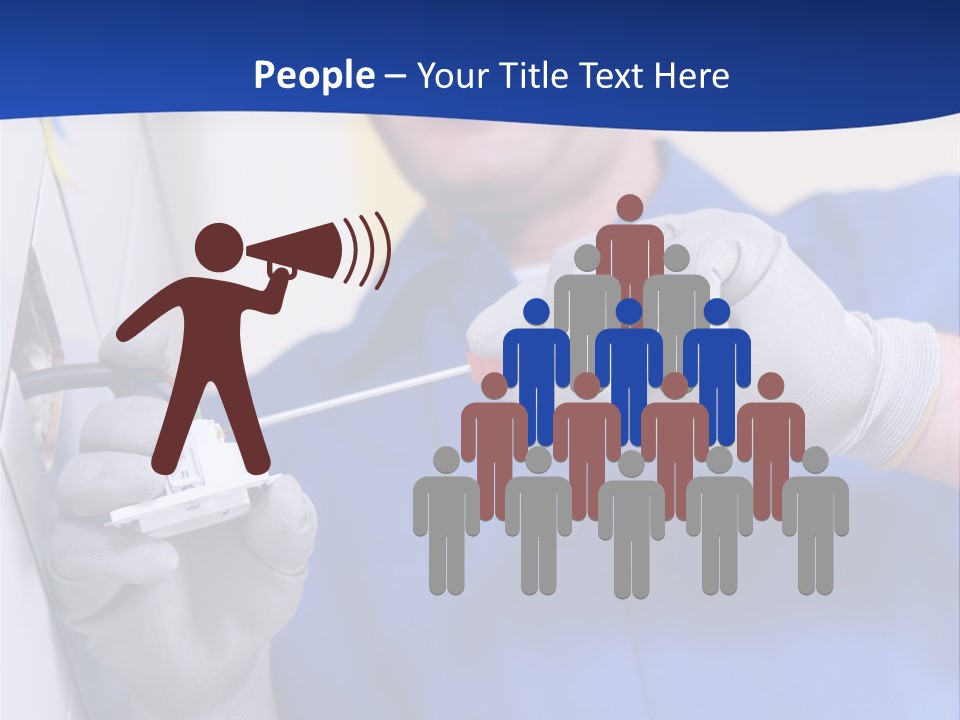 Tools Renovation Wiring PowerPoint Template