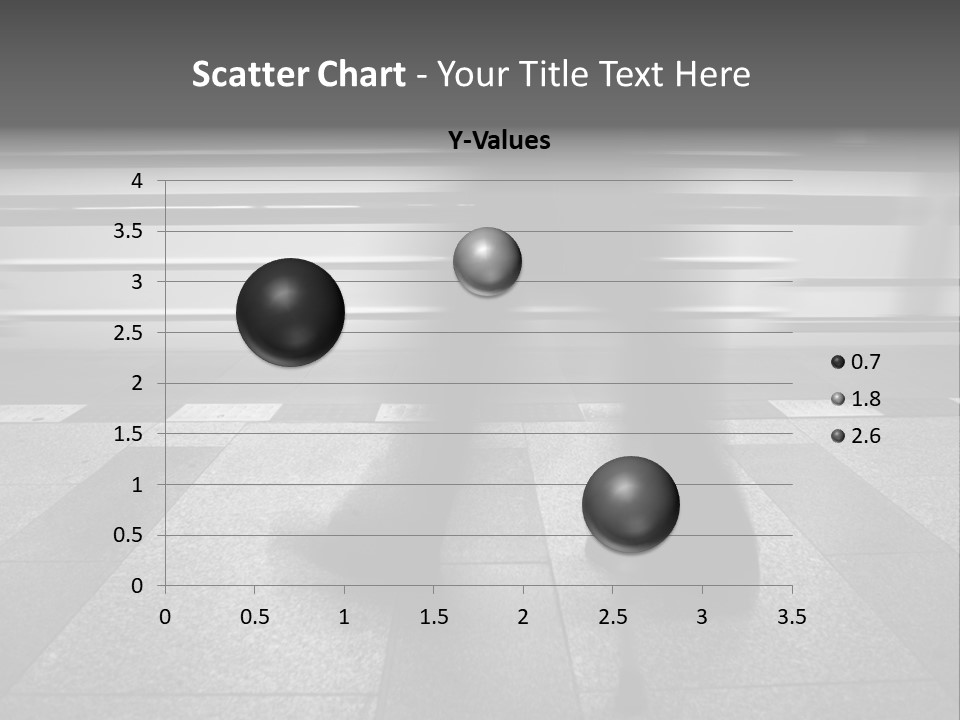 Commuter Departure Unrecognizable PowerPoint Template
