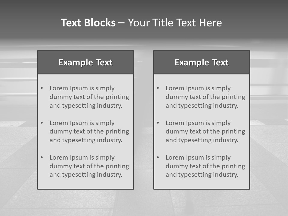 Commuter Departure Unrecognizable PowerPoint Template