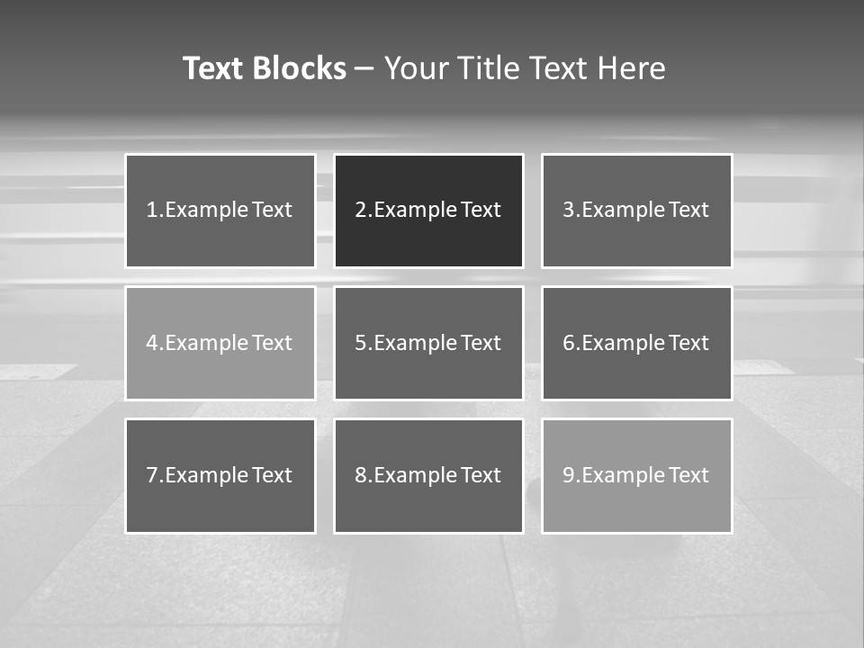 Commuter Departure Unrecognizable PowerPoint Template