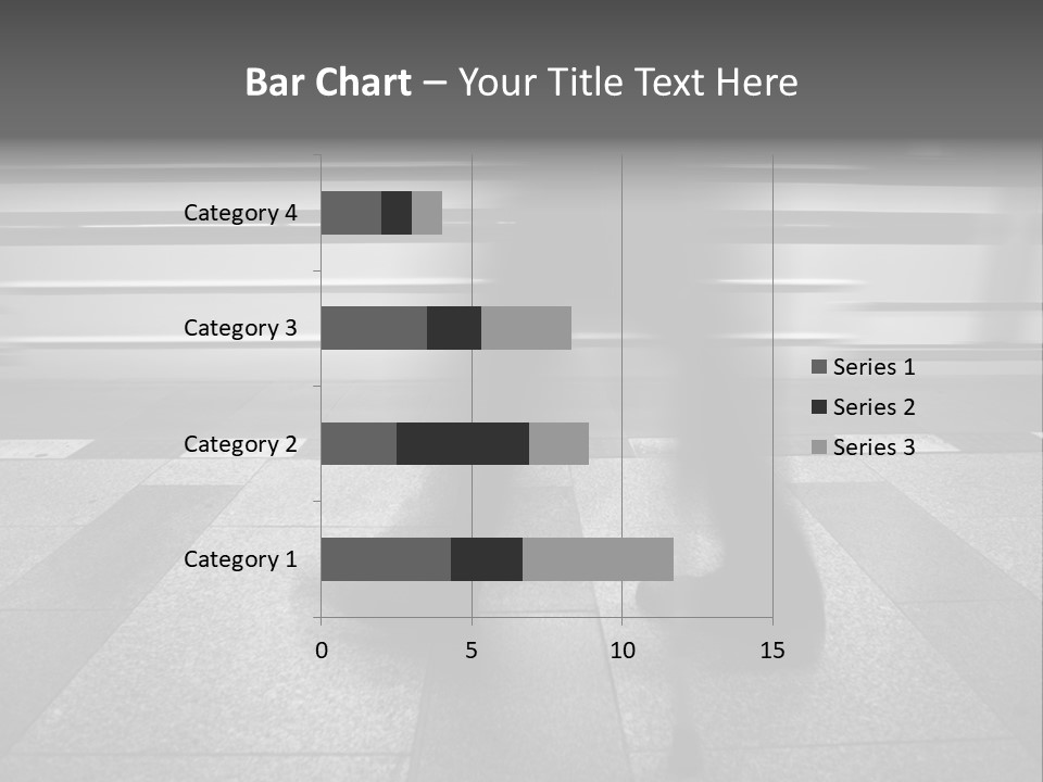 Commuter Departure Unrecognizable PowerPoint Template