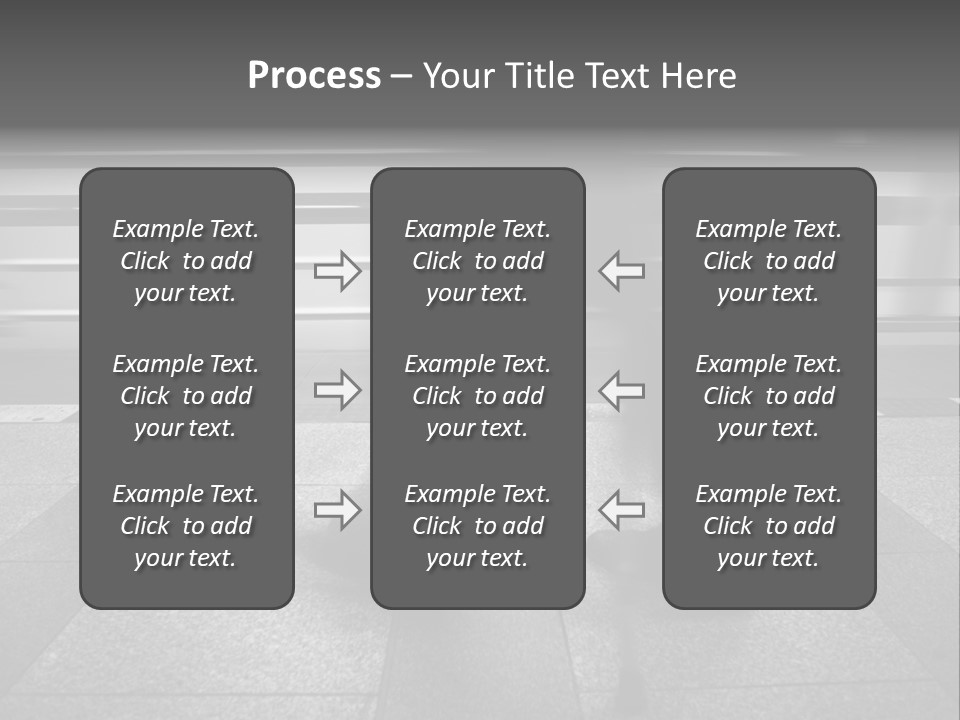 Commuter Departure Unrecognizable PowerPoint Template