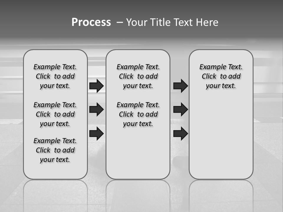Commuter Departure Unrecognizable PowerPoint Template