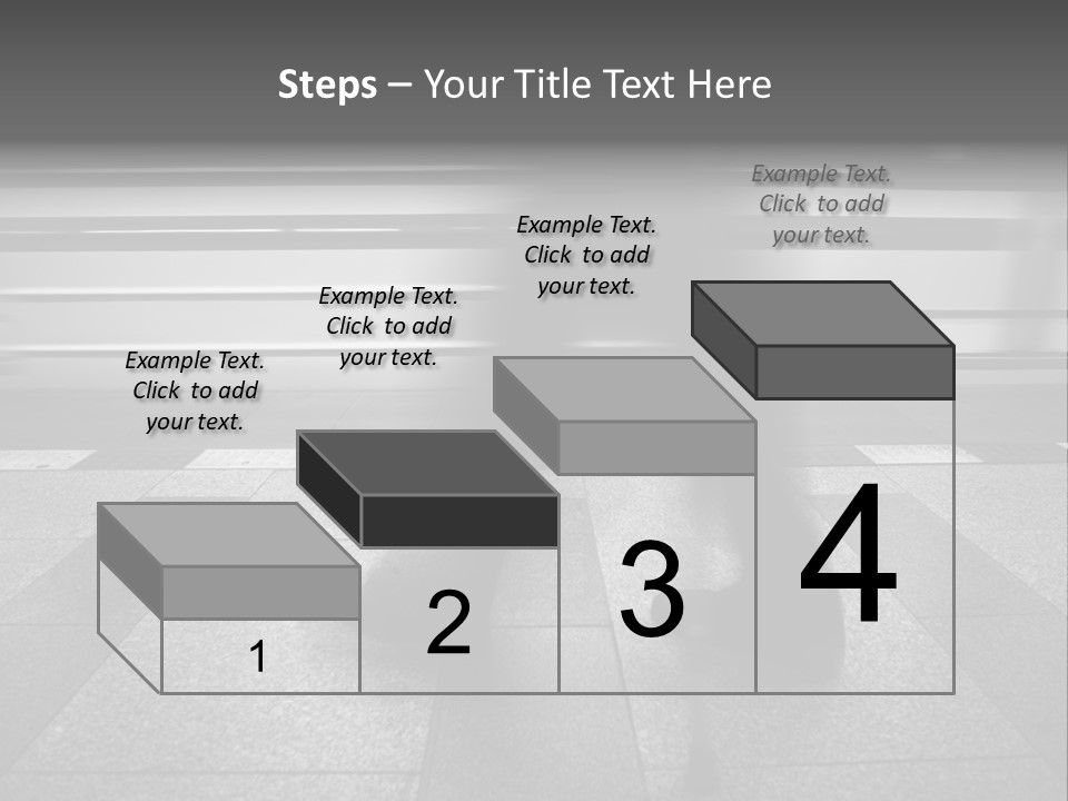 Commuter Departure Unrecognizable PowerPoint Template
