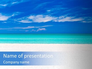 Caribbean Recreation Resort PowerPoint Template