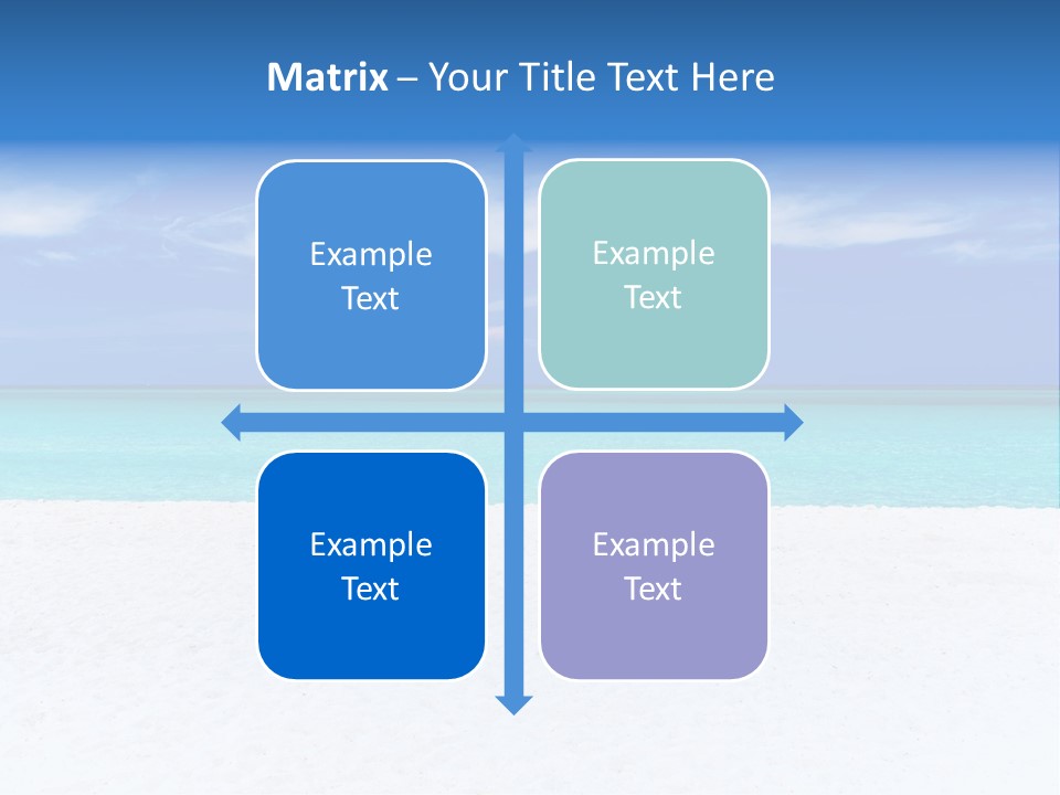 Caribbean Recreation Resort PowerPoint Template