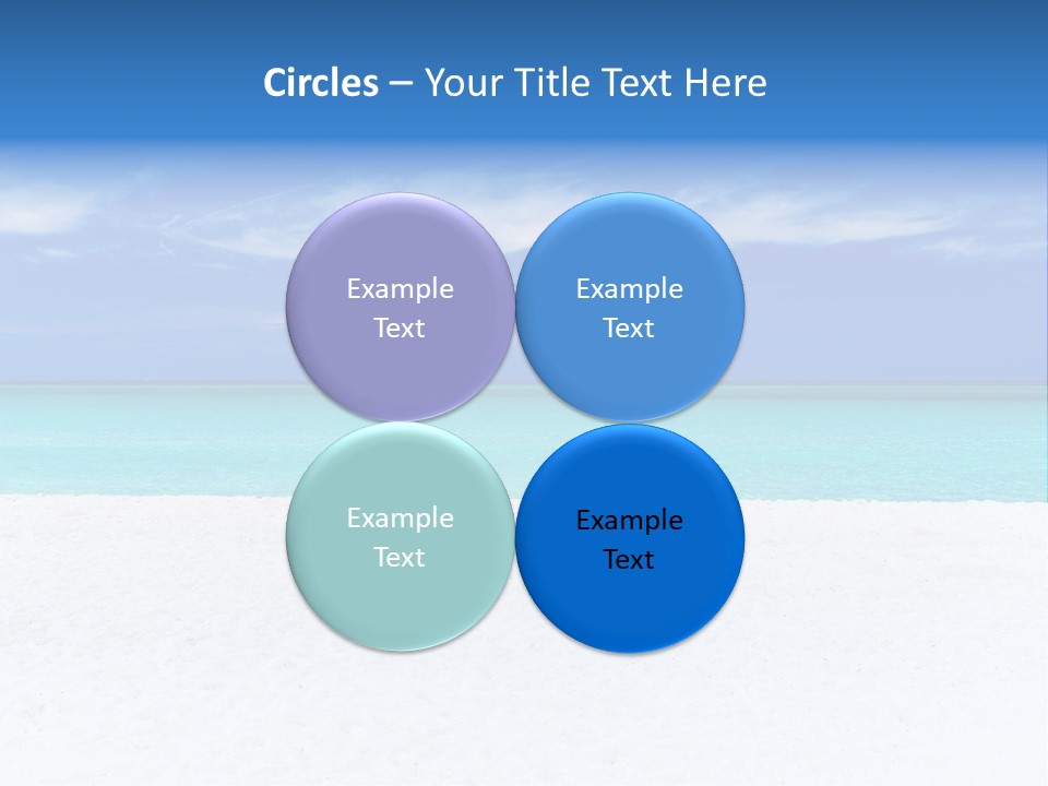 Caribbean Recreation Resort PowerPoint Template