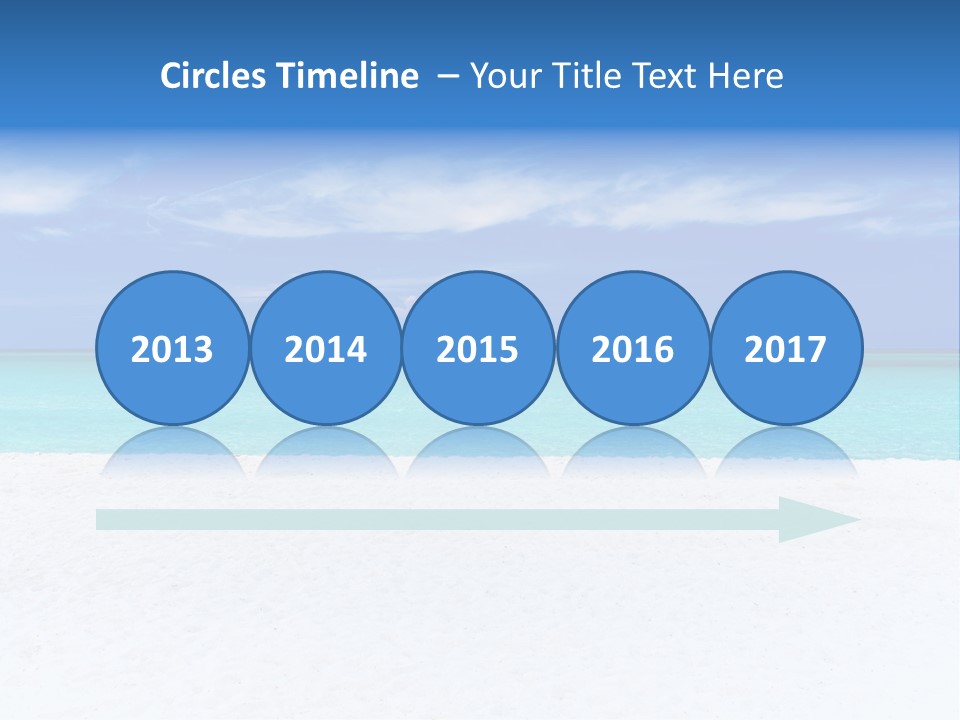 Caribbean Recreation Resort PowerPoint Template