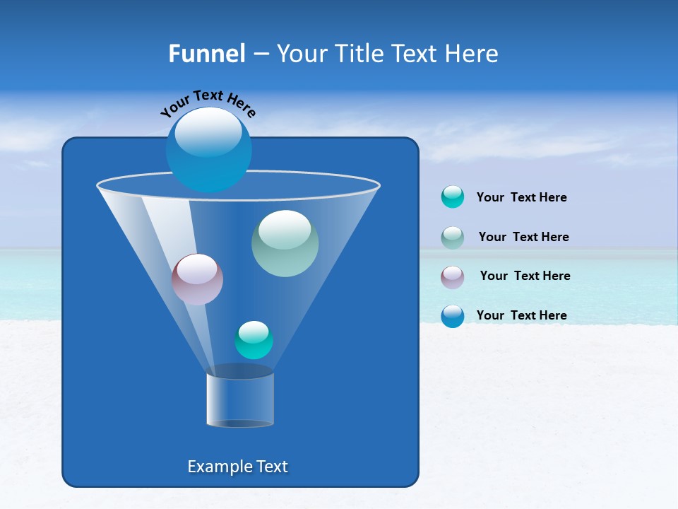 Caribbean Recreation Resort PowerPoint Template