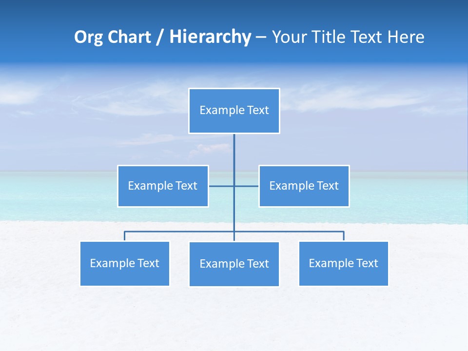 Caribbean Recreation Resort PowerPoint Template