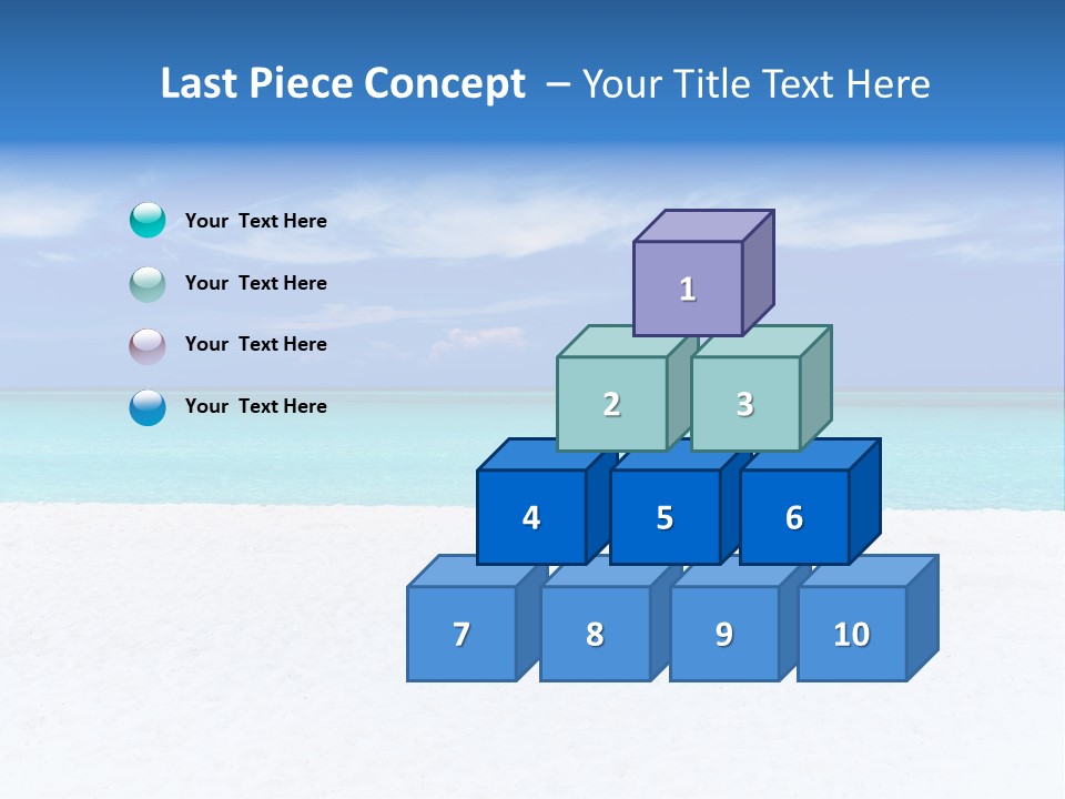 Caribbean Recreation Resort PowerPoint Template