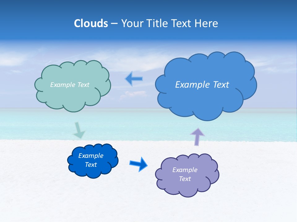 Caribbean Recreation Resort PowerPoint Template