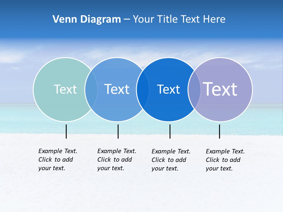 Caribbean Recreation Resort PowerPoint Template