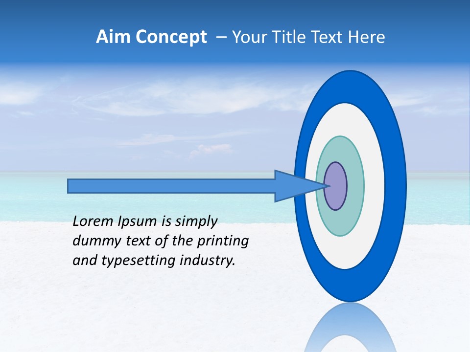 Caribbean Recreation Resort PowerPoint Template