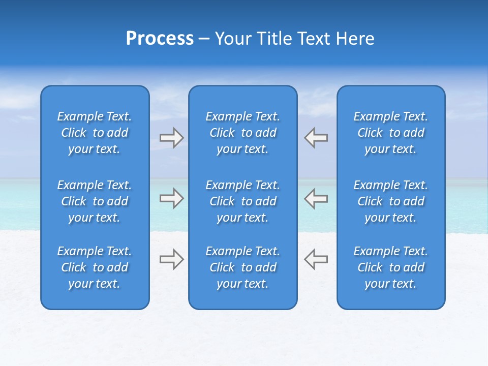 Caribbean Recreation Resort PowerPoint Template