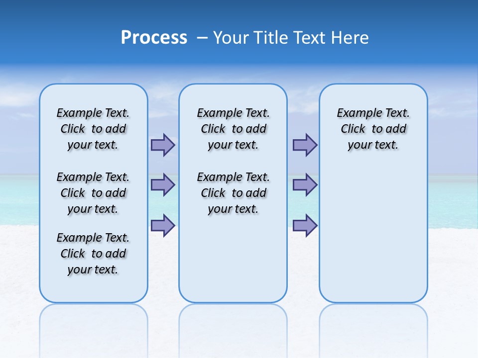 Caribbean Recreation Resort PowerPoint Template