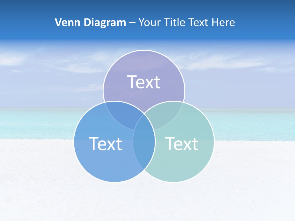 Caribbean Recreation Resort PowerPoint Template