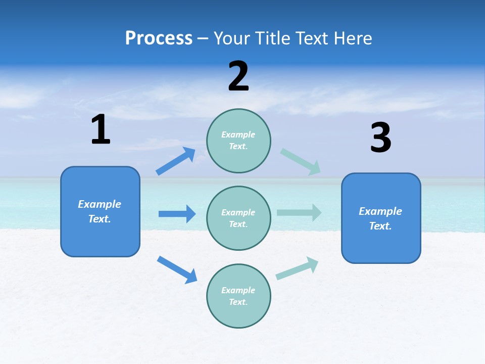 Caribbean Recreation Resort PowerPoint Template